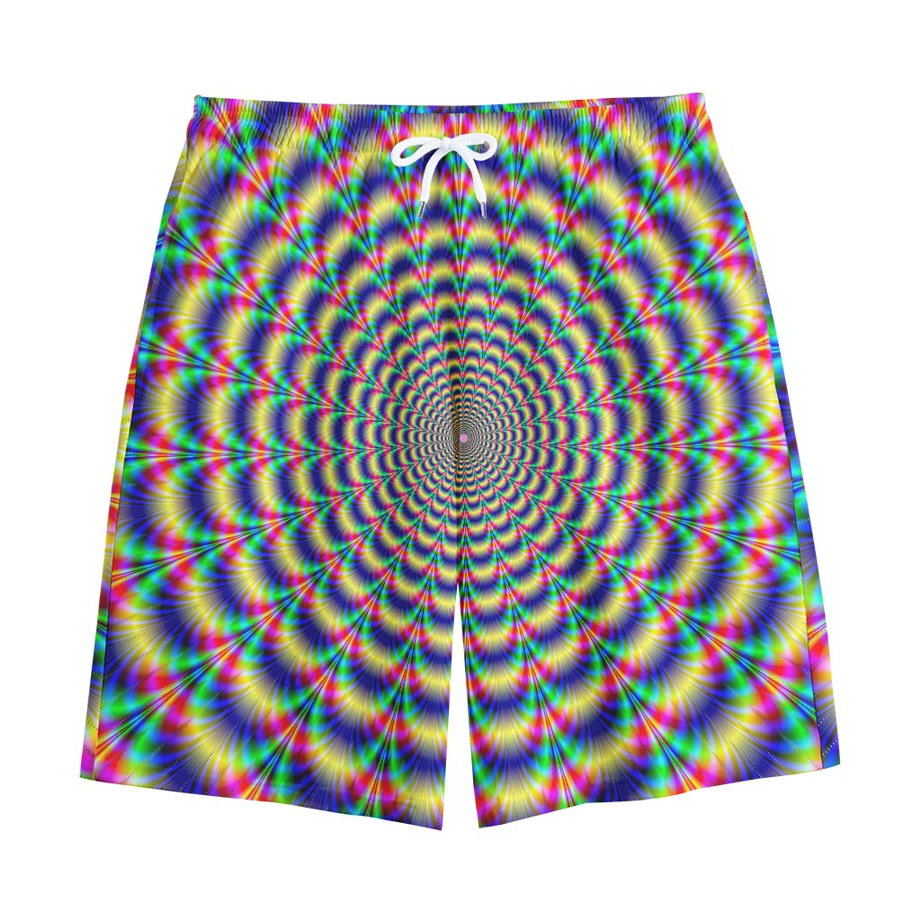 Psychedelic Explosion Optical Illusion Cotton Shorts