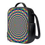 Psychedelic Explosion Optical Illusion Crossbody Lunch Bag