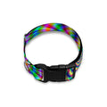 Psychedelic Explosion Optical Illusion Dog Collar