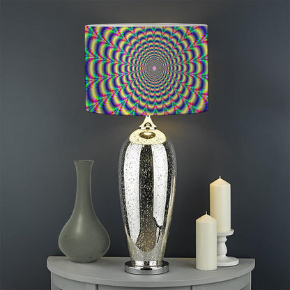 Psychedelic Explosion Optical Illusion Drum Lamp Shade