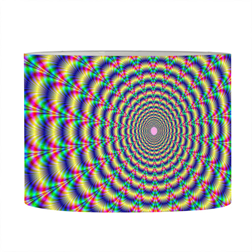 Psychedelic Explosion Optical Illusion Drum Lamp Shade