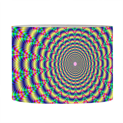 Psychedelic Explosion Optical Illusion Drum Lamp Shade