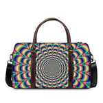 Psychedelic Explosion Optical Illusion Duffle Bag