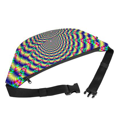 Psychedelic Explosion Optical Illusion Fanny Pack