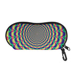 Psychedelic Explosion Optical Illusion Glasses Case