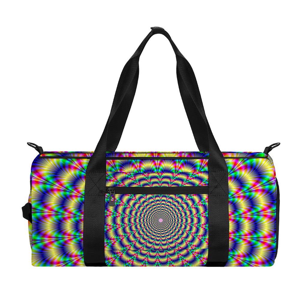 Psychedelic Explosion Optical Illusion Gym Bag