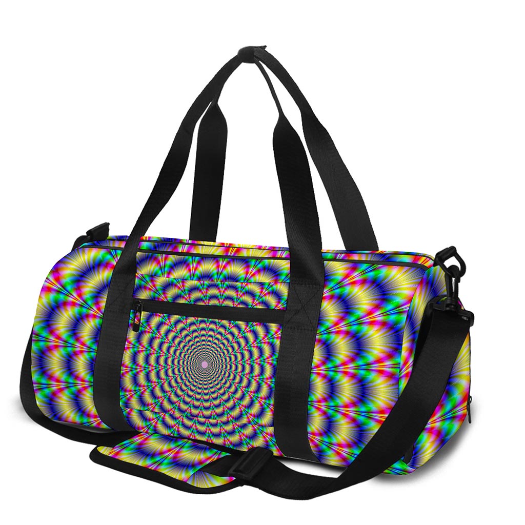Psychedelic Explosion Optical Illusion Gym Bag