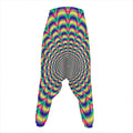 Psychedelic Explosion Optical Illusion Hammer Pants