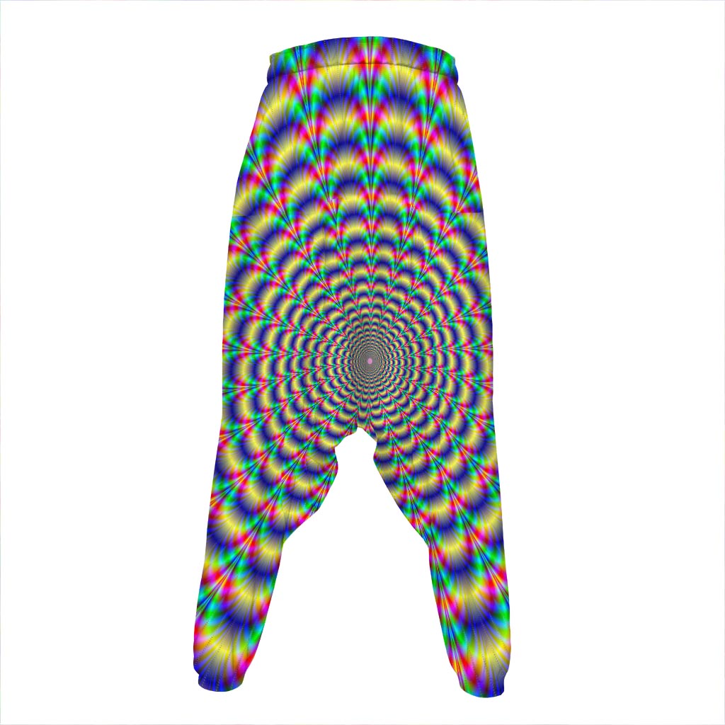 Psychedelic Explosion Optical Illusion Hammer Pants