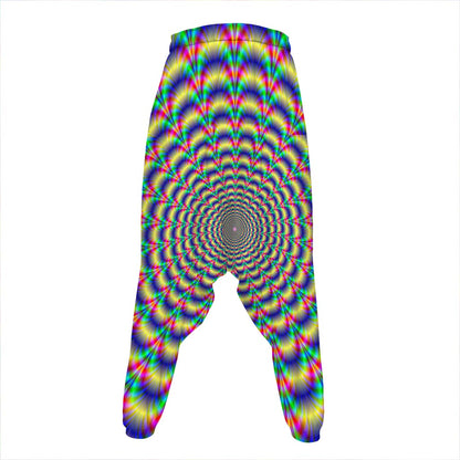 Psychedelic Explosion Optical Illusion Hammer Pants