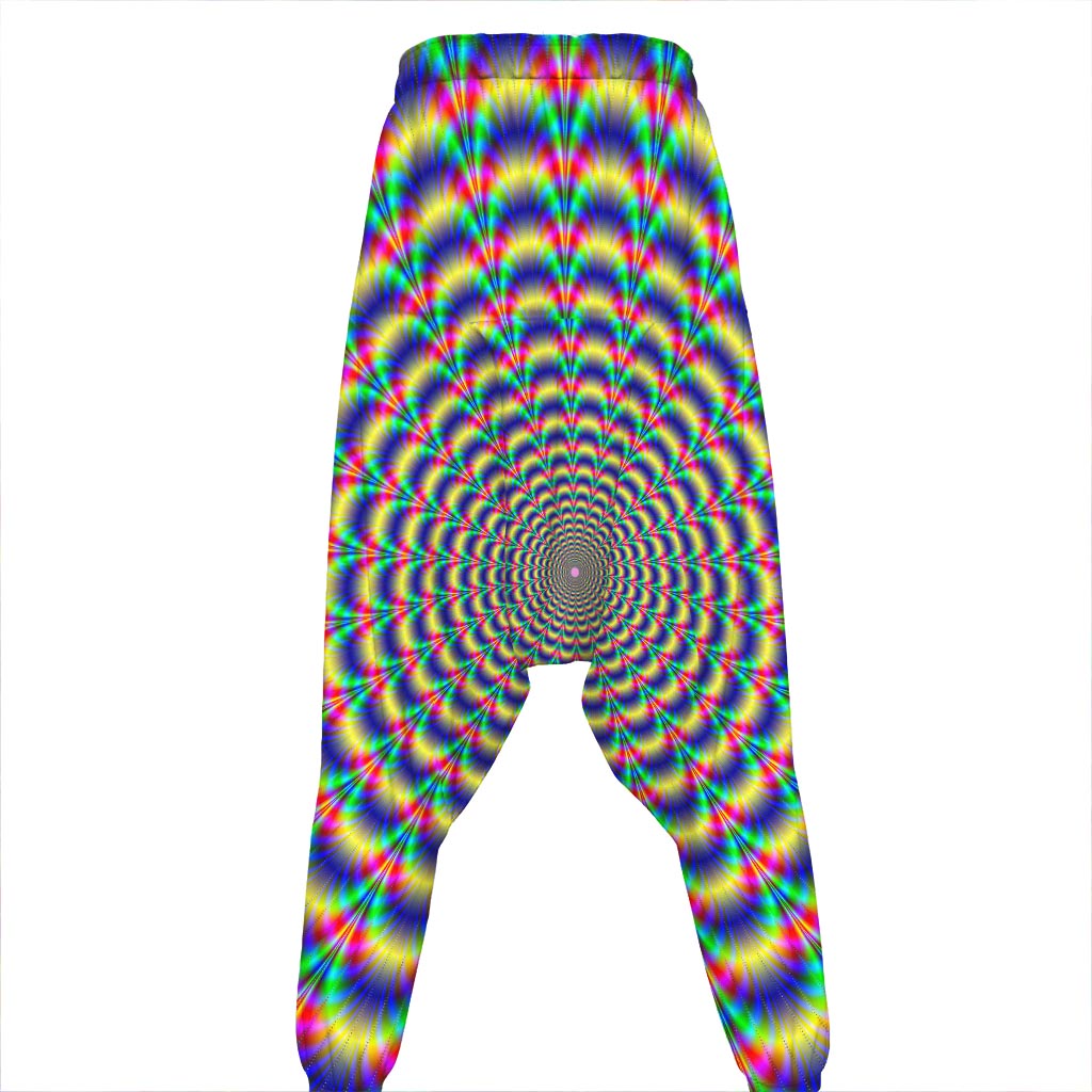 Psychedelic Explosion Optical Illusion Hammer Pants