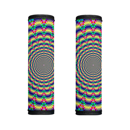 Psychedelic Explosion Optical Illusion Handle Covers