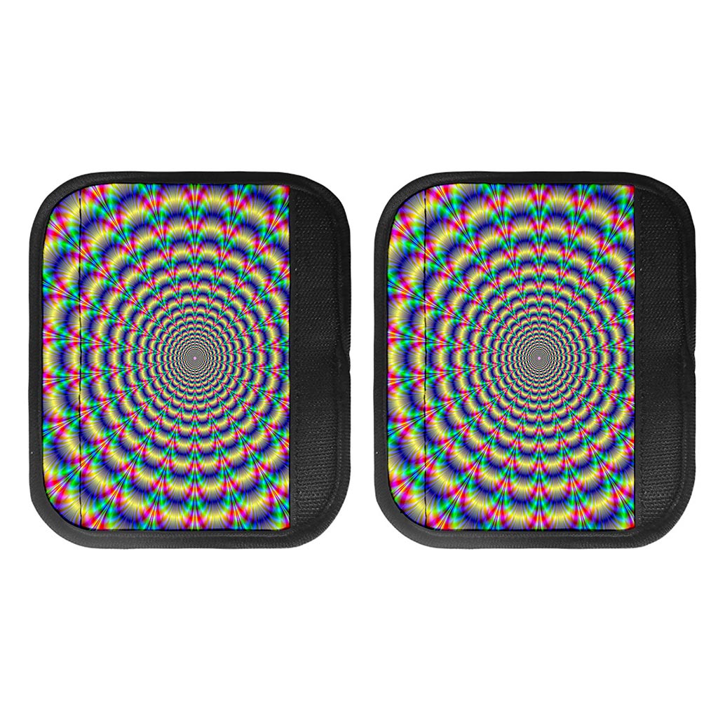 Psychedelic Explosion Optical Illusion Handle Covers