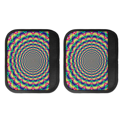 Psychedelic Explosion Optical Illusion Handle Covers
