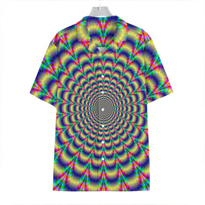 Psychedelic Explosion Optical Illusion Hawaiian Shirt