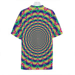 Psychedelic Explosion Optical Illusion Hawaiian Shirt