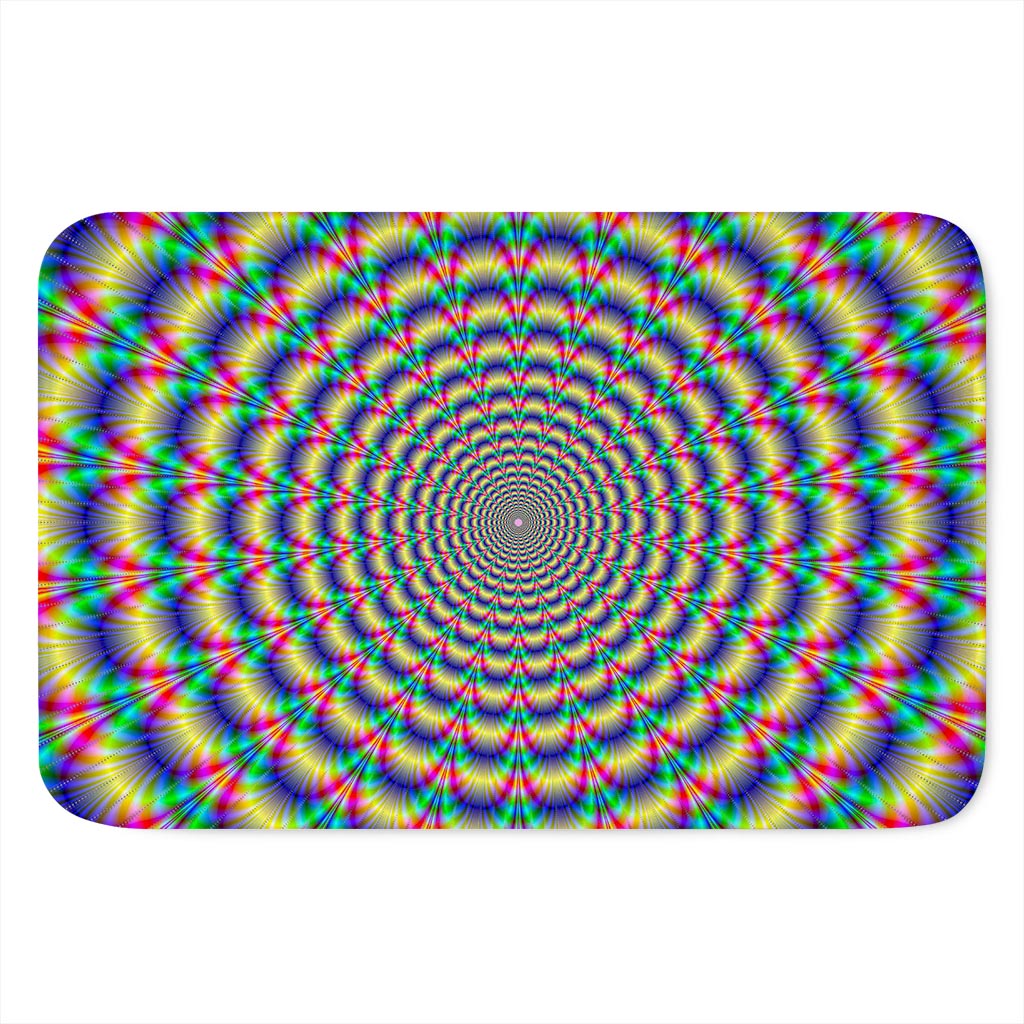 Psychedelic Explosion Optical Illusion Indoor Door Mat