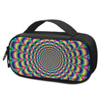 Psychedelic Explosion Optical Illusion Insulin Cooler Travel Case