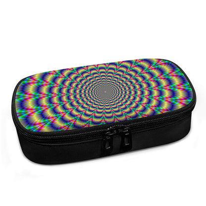 Psychedelic Explosion Optical Illusion Insulin Cooler Travel Case