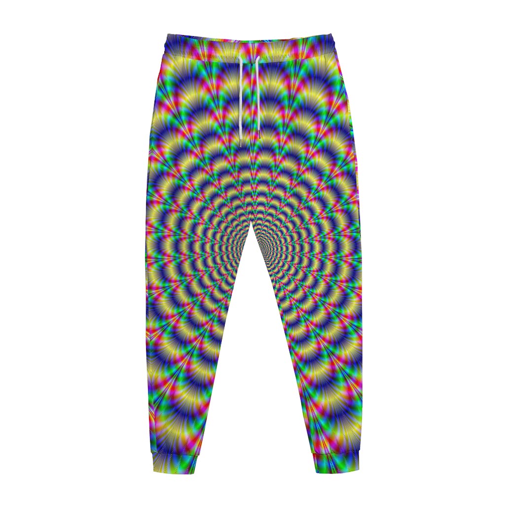 Psychedelic Explosion Optical Illusion Jogger Pants