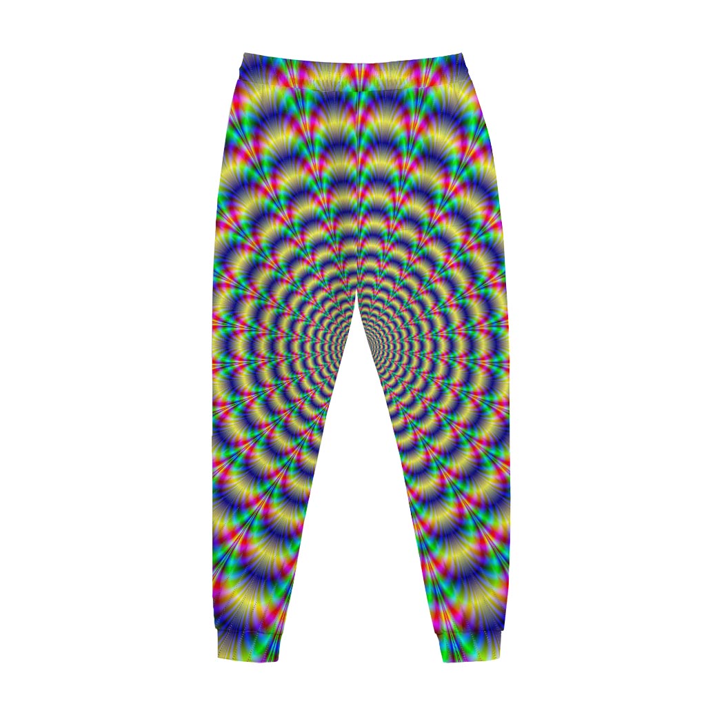 Psychedelic Explosion Optical Illusion Jogger Pants