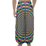 Psychedelic Explosion Optical Illusion Lantern Pants