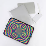 Psychedelic Explosion Optical Illusion Laptop Sleeve