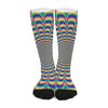 Psychedelic Explosion Optical Illusion Long Socks