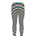 Psychedelic Explosion Optical Illusion Men's Leggings