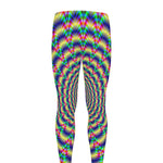 Psychedelic Explosion Optical Illusion Men's leggings