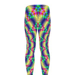Psychedelic Explosion Optical Illusion Men's leggings