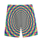 Psychedelic Explosion Optical Illusion Men's Sports Shorts