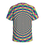 Psychedelic Explosion Optical Illusion Men's Sports T-Shirt