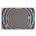 Psychedelic Explosion Optical Illusion Placemat