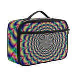 Psychedelic Explosion Optical Illusion Portable Lunch Bag