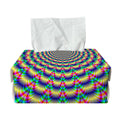 Psychedelic Explosion Optical Illusion Rectangle Tissue Box Cover