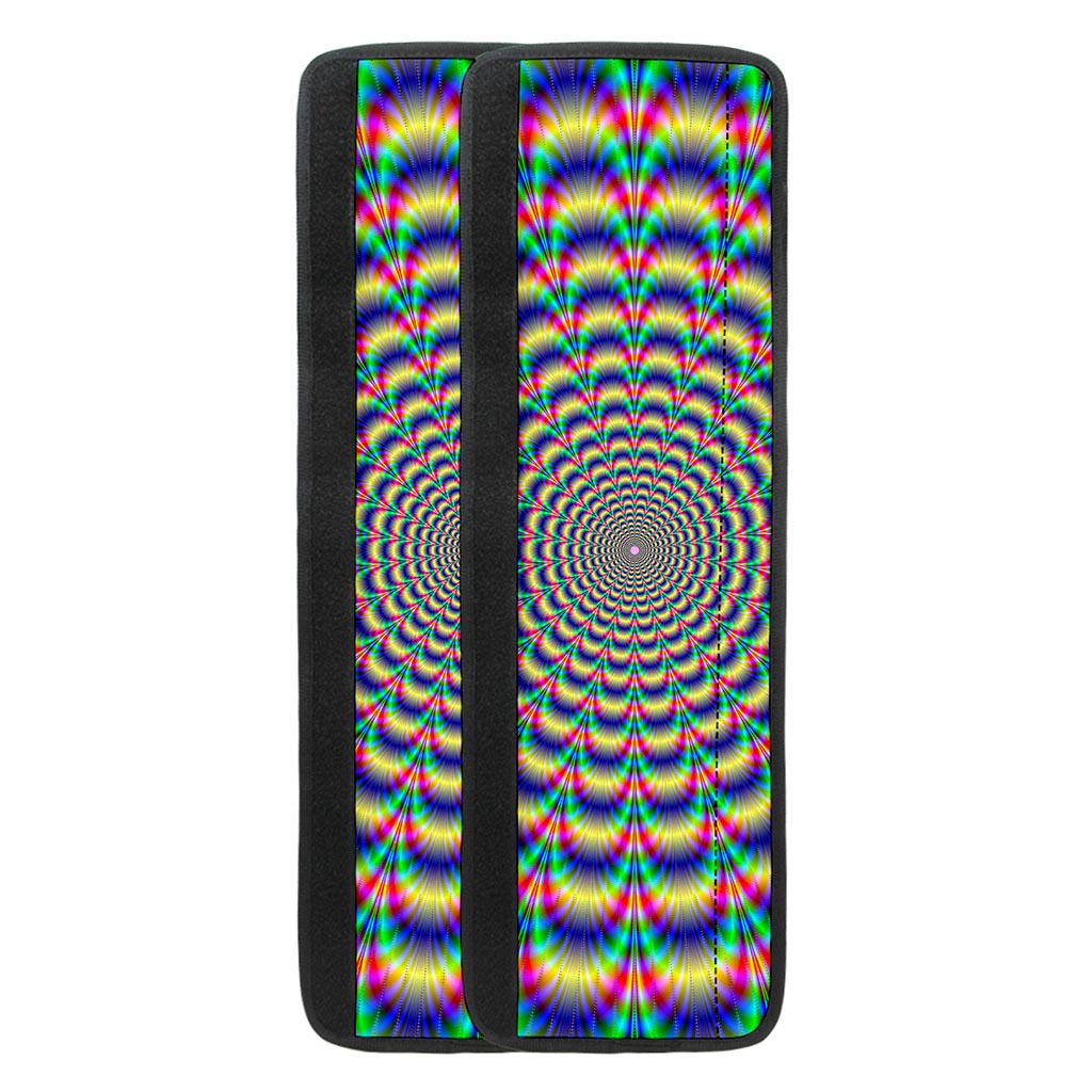 Psychedelic Explosion Optical Illusion Refrigerator Handle Covers