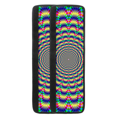 Psychedelic Explosion Optical Illusion Refrigerator Handle Covers
