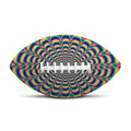 Psychedelic Explosion Optical Illusion Rugby Ball