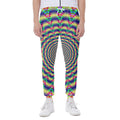 Psychedelic Explosion Optical Illusion Joggers