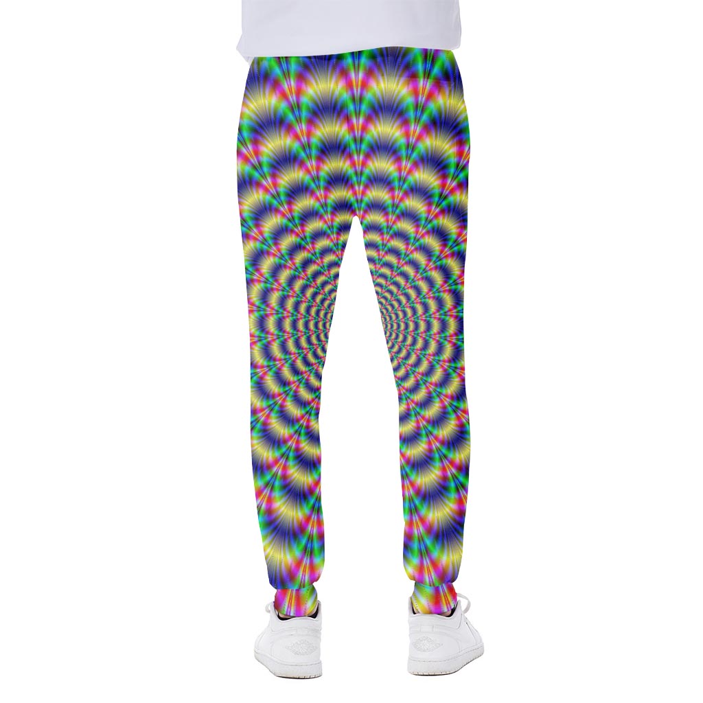 Psychedelic Explosion Optical Illusion Scuba Joggers