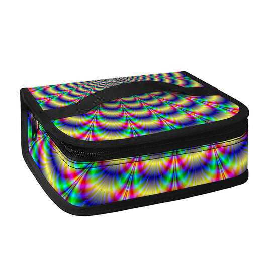 Psychedelic Explosion Optical Illusion Small Lunch Bag
