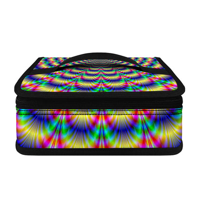 Psychedelic Explosion Optical Illusion Small Lunch Bag