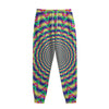 Psychedelic Explosion Optical Illusion Sweatpants