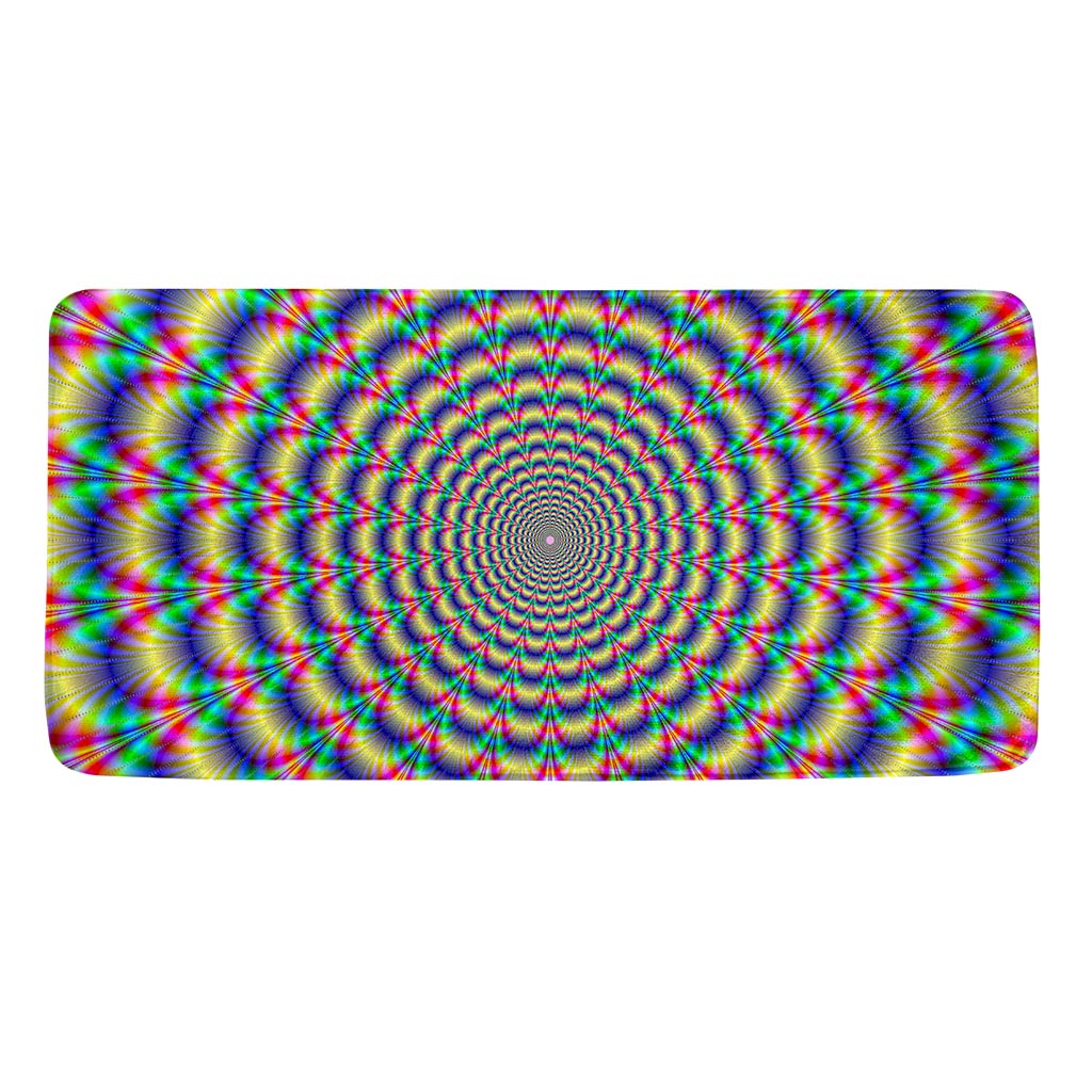 Psychedelic Explosion Optical Illusion Towel