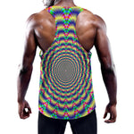 Psychedelic Explosion Optical Illusion Training Tank Top