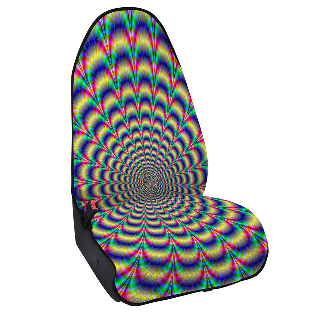 Psychedelic Explosion Optical Illusion Waterproof Car Seat Cover