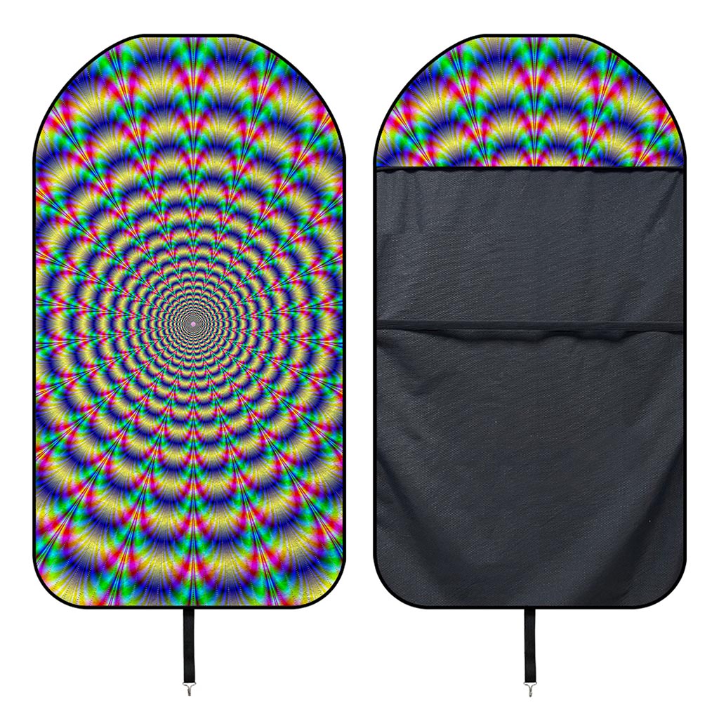 Psychedelic Explosion Optical Illusion Waterproof Car Seat Cover
