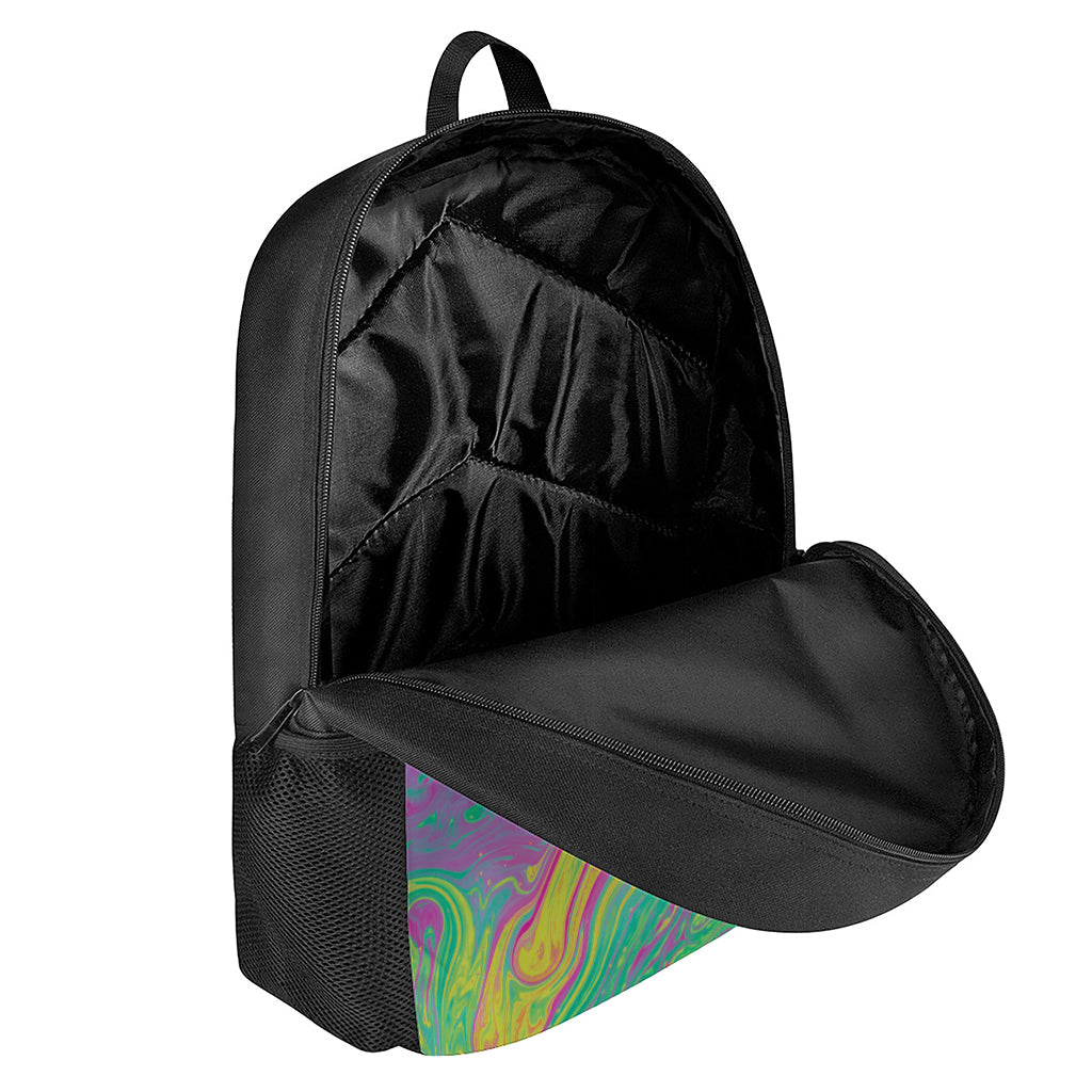 Psychedelic Formed Print 17 Inch Backpack