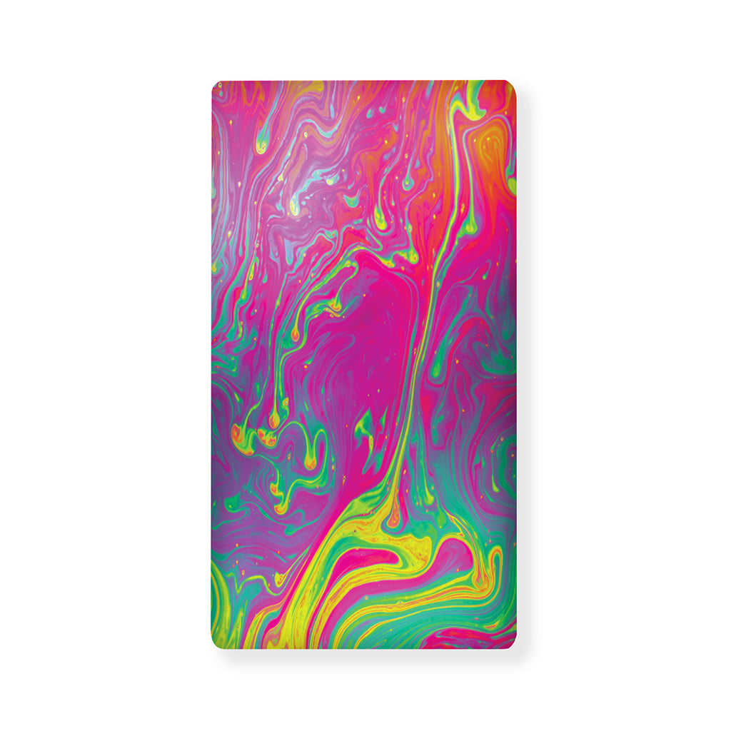 Psychedelic Formed Print Baby Crib Sheet